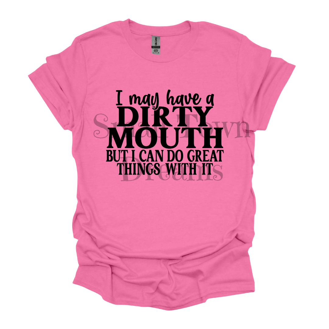 Dirty Mouth-Black Print