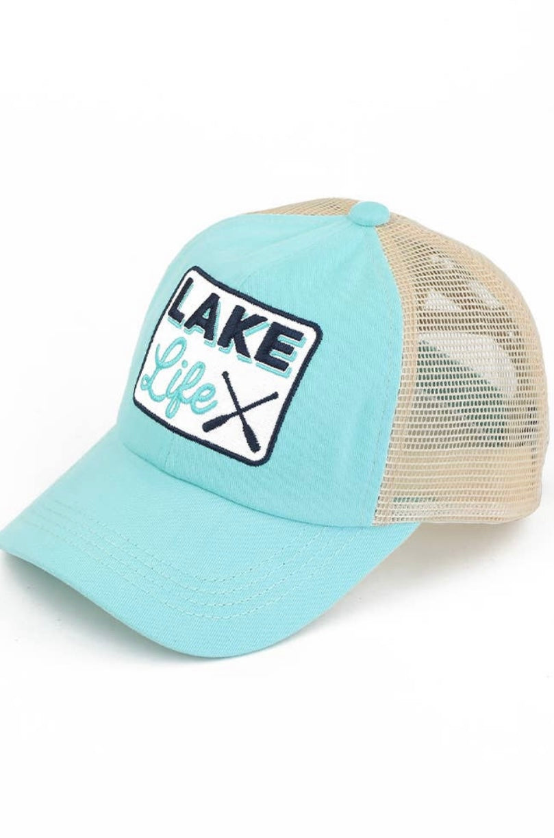 Lake Life pony cap