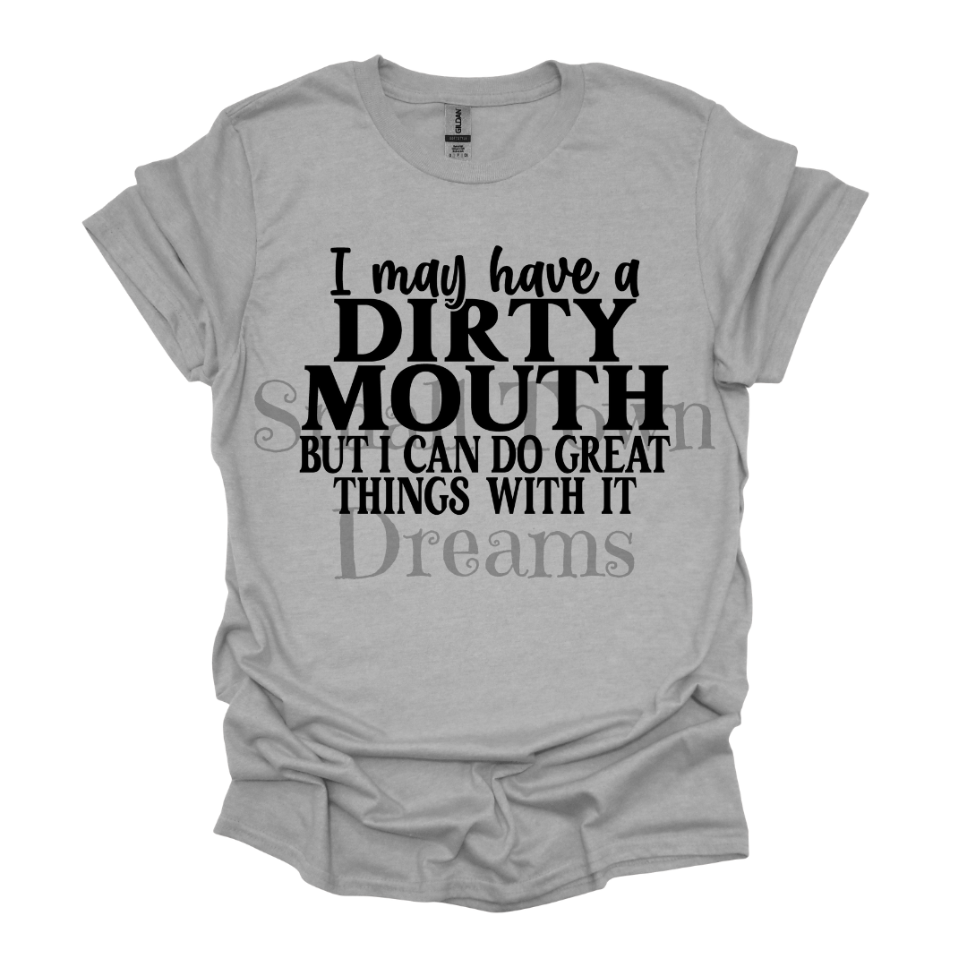 Dirty Mouth-Black Print