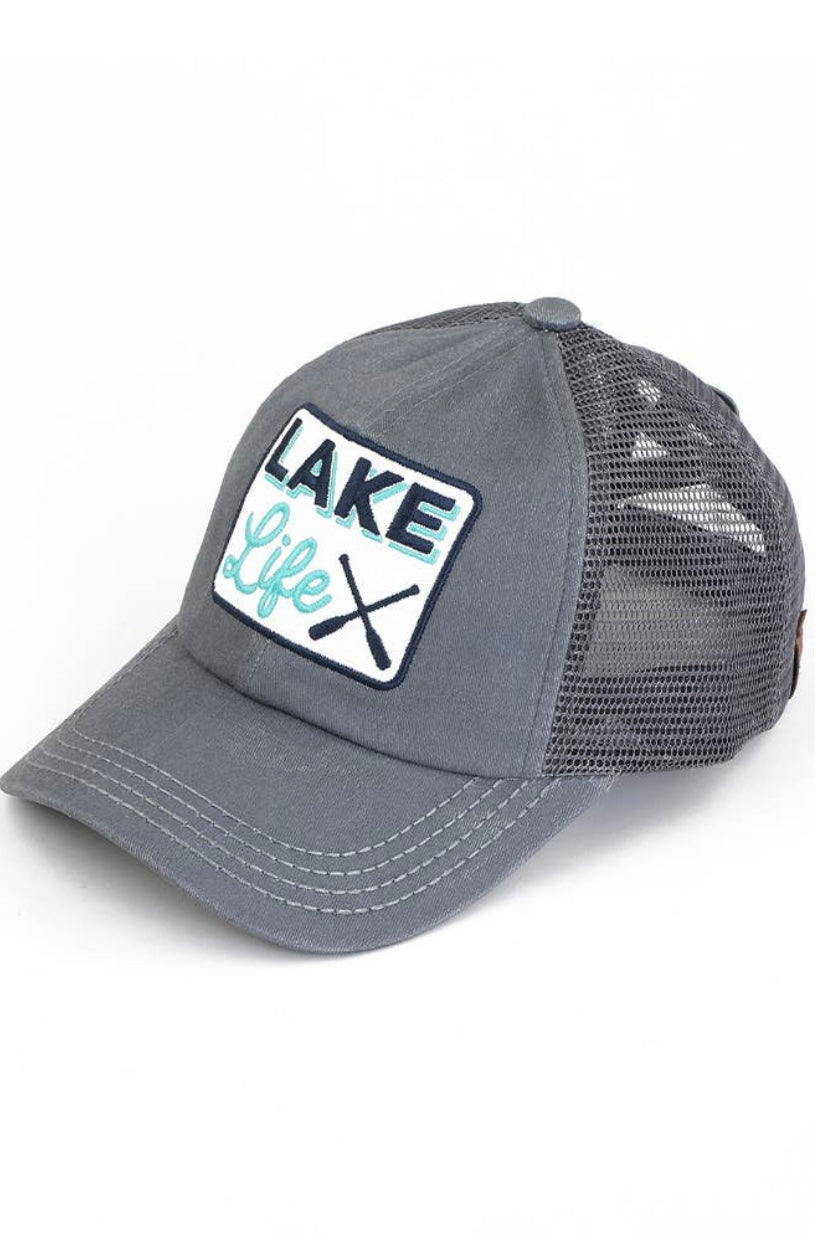 Lake Life pony cap