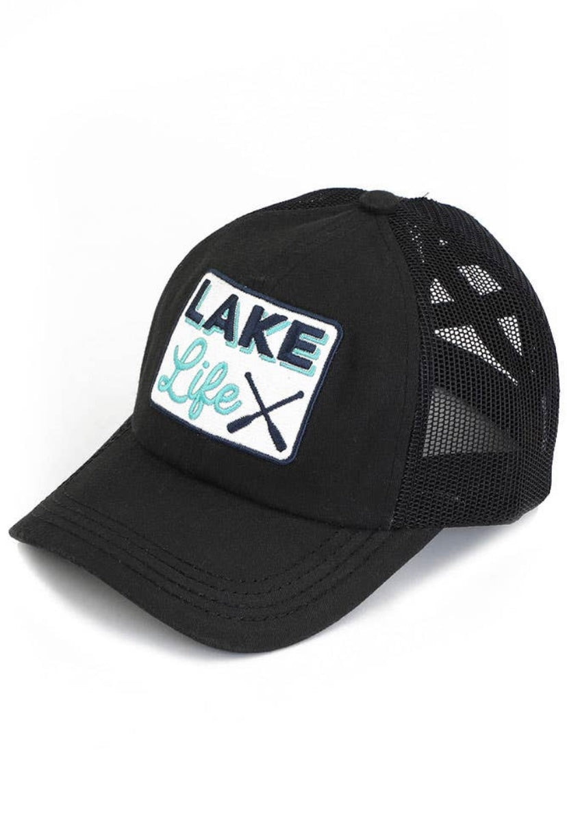 Lake Life pony cap